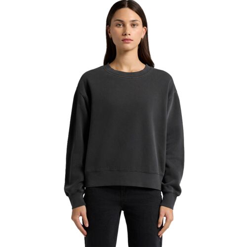 Wo's Relax Faded Crew (Mid Weight) Thumbnail