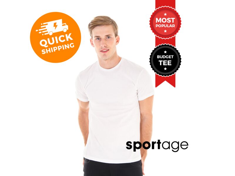 Mens/Unisex High Quality Budget Tee Thumbnail